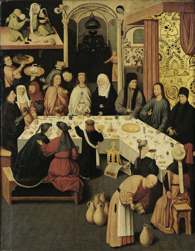 Das Hochzeitsmahl zu Kana von Hieronymus Bosch